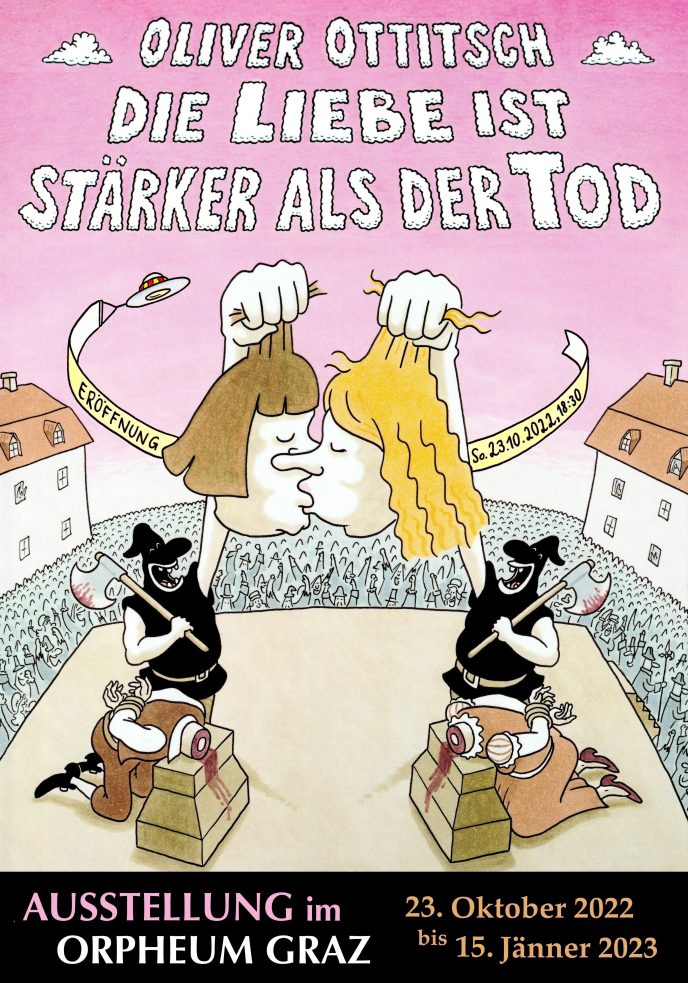 Liebe Tod Plakat MIT ERÖFFNUNG